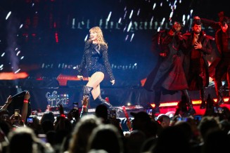 Taylor Swift's Reputation Tour concert at Arrowhead Stadium on September 8, 2018