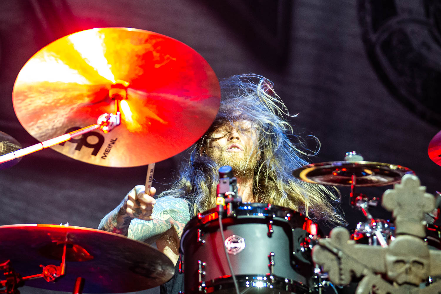 Jeff Fabb, drummer of Black Label Society